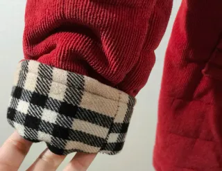 Chaquetón Burberry Rojo