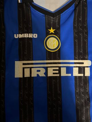 Camiseta Inter 97/98 Ronaldo 9 Talla 2XL Retro