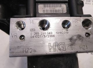 Abs opel 0265231583 meriva cosmo 117360