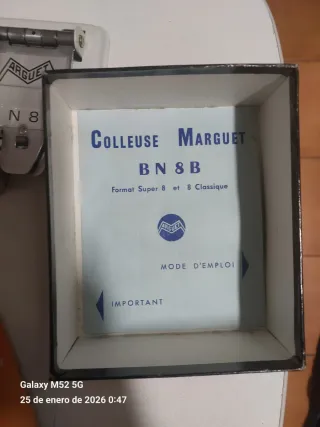 Empalmadora Súper 8 Marget N8B