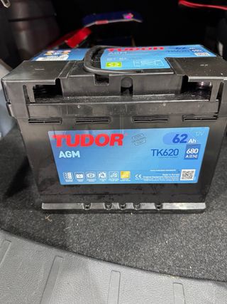 Batería Coche Tudor AGM stop-start