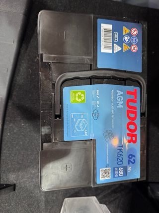 Batería Coche Tudor AGM stop-start