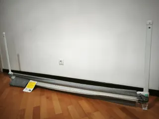 Barrera de seguridad abatible para cama 190cm
