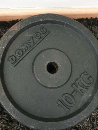 Disco de pesa Domyos 10 kg