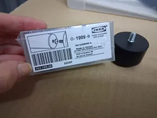 3 topes de cortina RAFFIG de IKEA