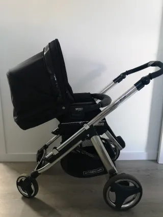 Carro Bebecar Completo Azul marino