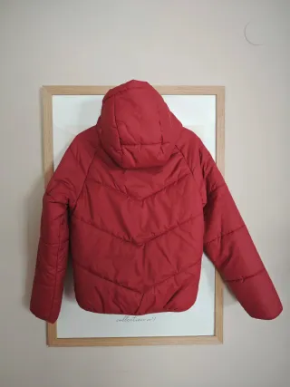 Abrigo Nike Puffy granate