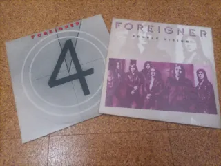 Pack 2 LPs Foreigner