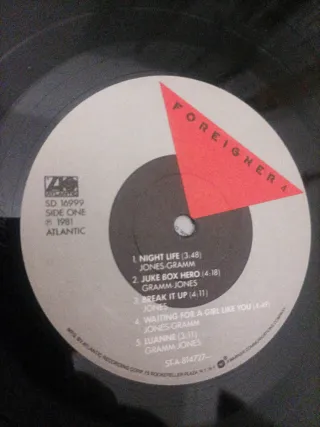 Pack 2 LPs Foreigner