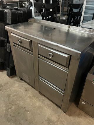 Mueble Cafetero Acero Inoxidable