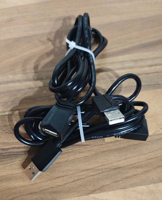 @ 3 Alargadores Extensores USB marca HAMA