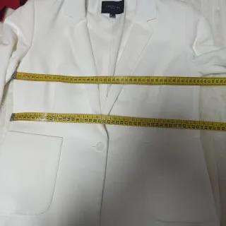 Americana mujer CORTEFIEL blanca