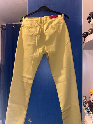 Pantalones amarillos talla 38
