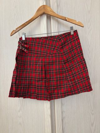 Disfraz Colegiala Rojo y Blanco