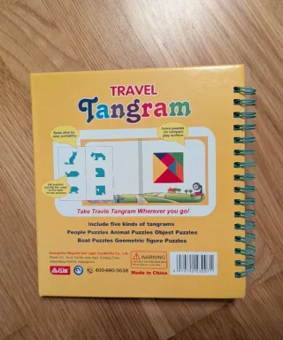 Tangram imantado para viaje