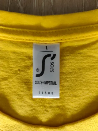 Camiseta Sol's. Trabajo.