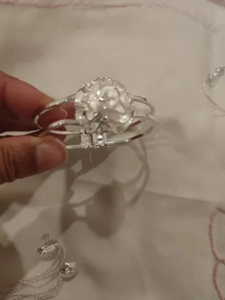 Conjunto de Prata Elegante