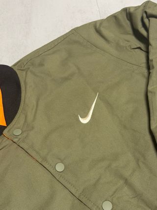 Chaqueta Reversible Nike Verde/Naranja