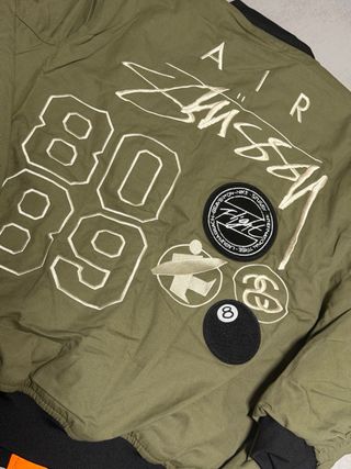 Chaqueta Reversible Nike Verde/Naranja