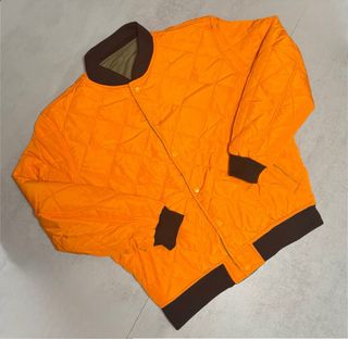 Chaqueta Reversible Nike Verde/Naranja