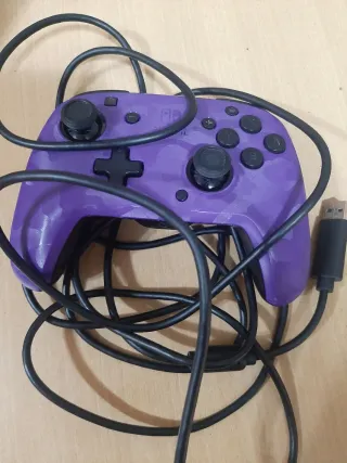 Mando Nintendo Switch Morado