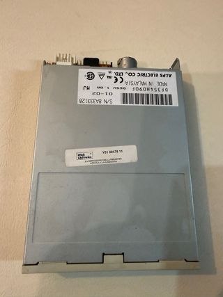 Lettore Floppy Disk Vintage