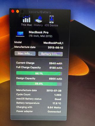 MacBook Pro 15 2012