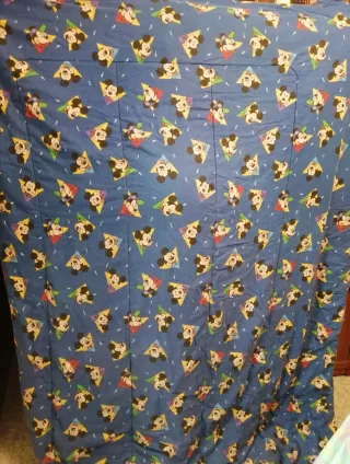 Edredón Mickey Mouse reversible