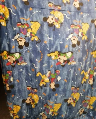 Edredón Mickey Mouse reversible