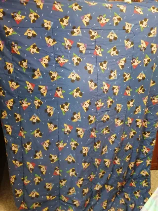 Edredón Mickey Mouse reversible