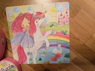 Puzzle Princesas Mimi Unicornio Corazón