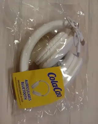 Auriculares Bluetooth ColaCao Blancos