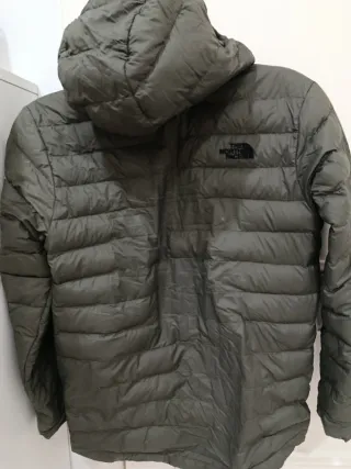 Anorak The North Face niño verde oliva