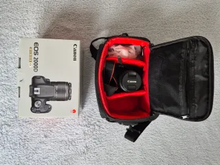 Cámara Canon EOS 2000d + Objetivo