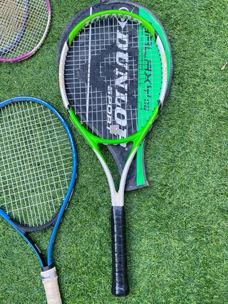 Lote de raquetas y palas