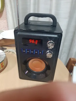 Altavoz Bluetooth Negro