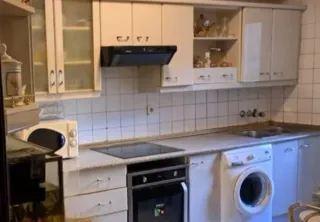 Muebles de cocina - gris y blanco