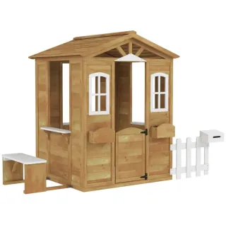 Casa de madera para jugar