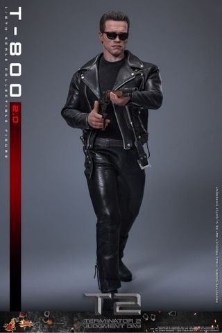 Hot Toys T-800 Terminator 2 Figura Coleccionable