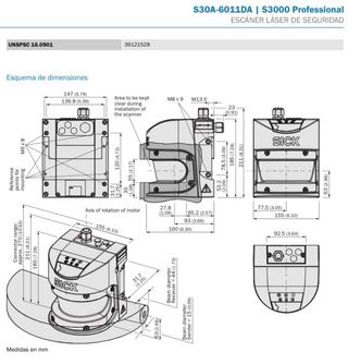 SICK S3000 Escáner Láser