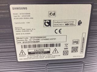 televisor led 32” samsung ue32t4305ak smart tv