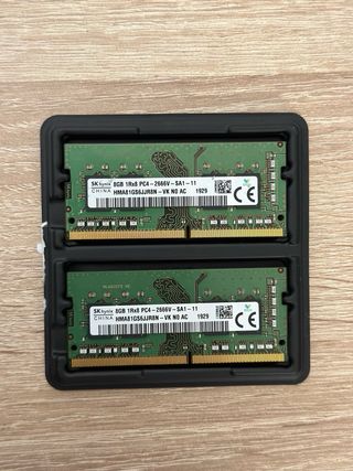 Memoria RAM 16 GB (2x8GB) DDR4 2666 MHz SO-DIMM