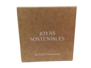 cadena oro 18k con piedra con circonita 22cm