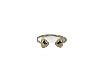 anillo oro 18k con circonita