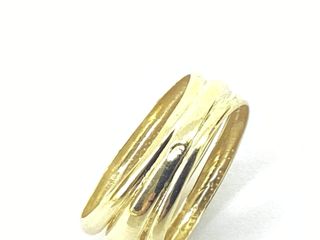 anillo oro 18k con circonita