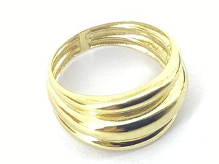 anillo oro 18k con circonita