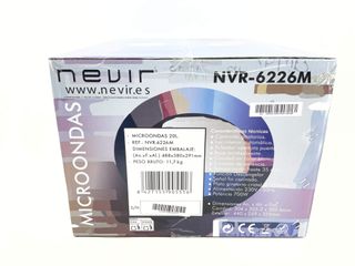 microondas nevir nvr-6226m