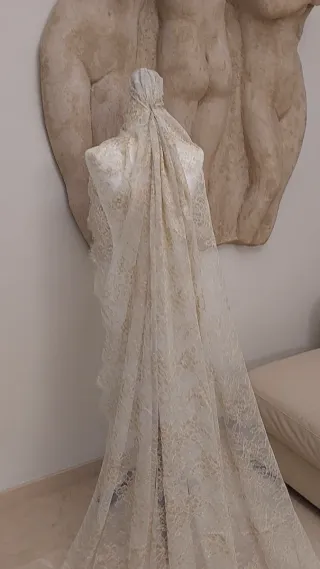 Mantilla de Novia chantilly