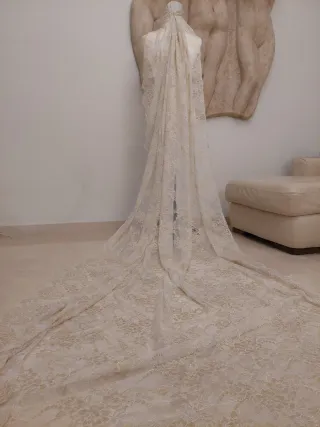Mantilla de Novia chantilly