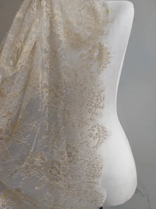 Mantilla de Novia chantilly